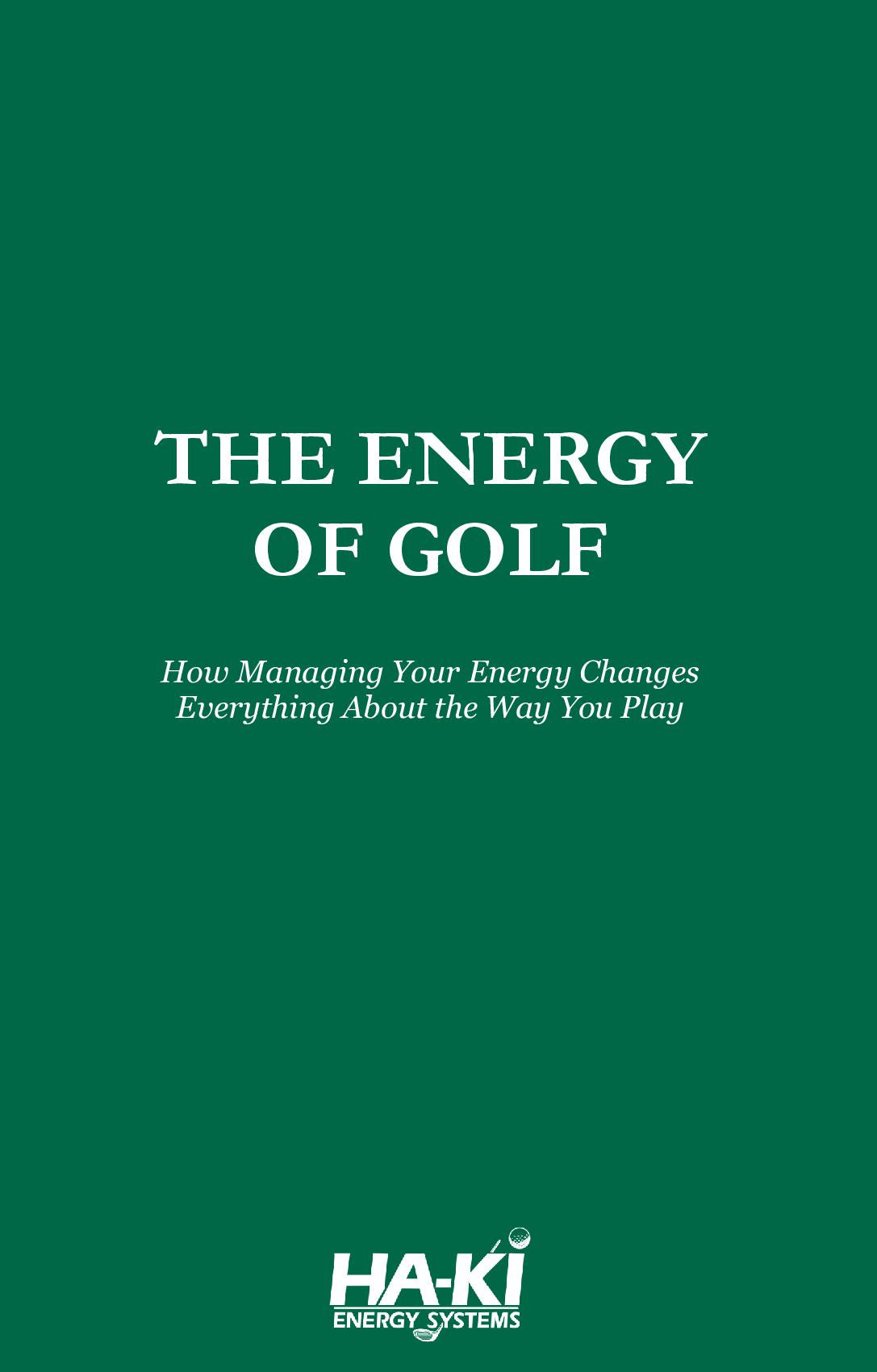 The Energy of Golf