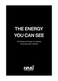 The Energy You Can See